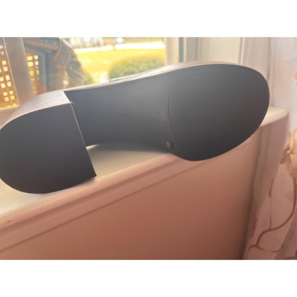 Lucky Brand Women's Odibell Leather Platform Clog sz 12M - Picture 6 of 9